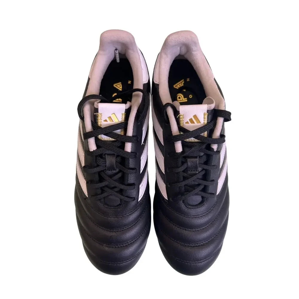 Adidas Copa Icon FG Firm Ground Cleats Black White Gold Size Men's 7 Women's 8